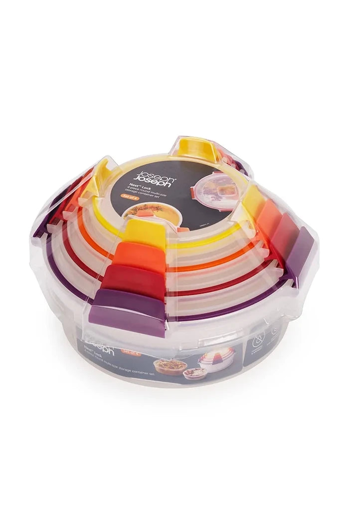Joseph Joseph Nest Lock Kapaklı Saklama Kabı Seti 1,6 / 0,67 / 0,38 L (4 Parça)