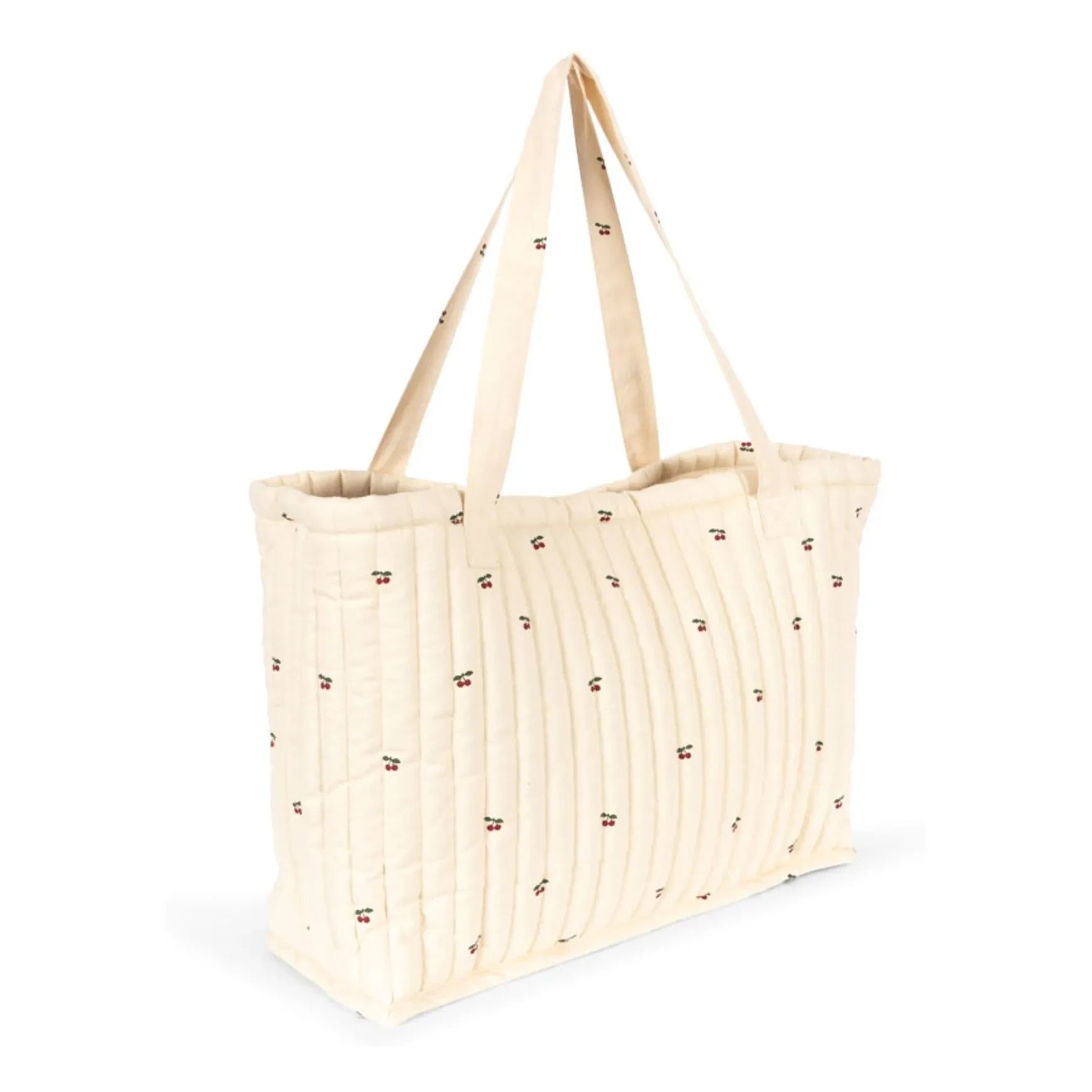 Konges Sløjd - Molly Cherry quilted bag | Nude
