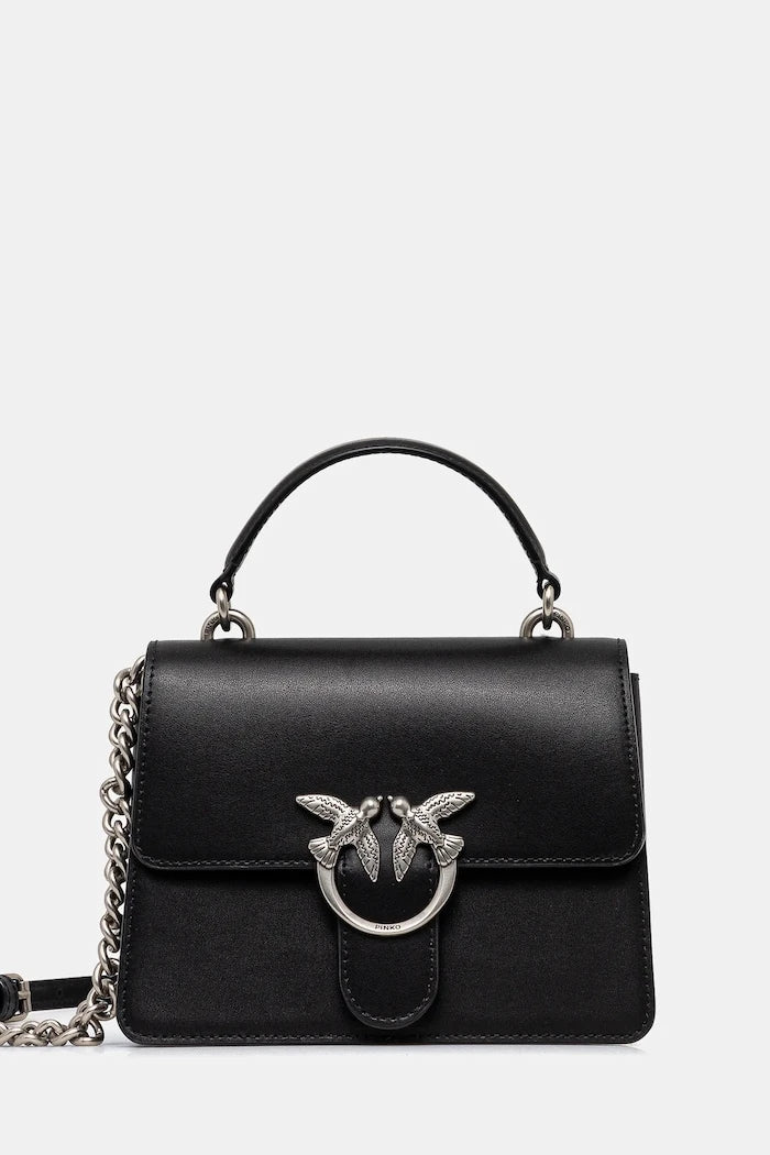 Pinko kadın deri crossbody çanta