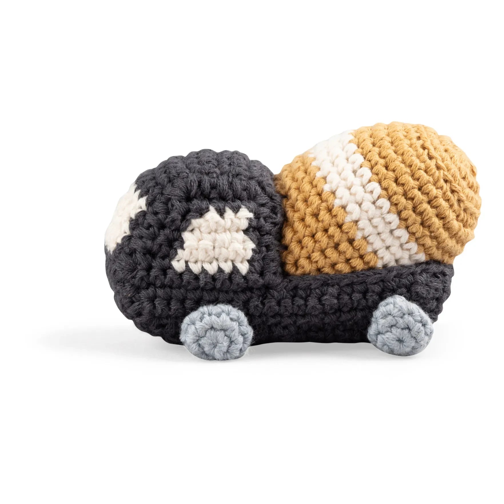 Sebra - Cement Mixer Crochet Rattle
