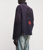 Purple Cotton Moleskin Chapter XII Work Jacket