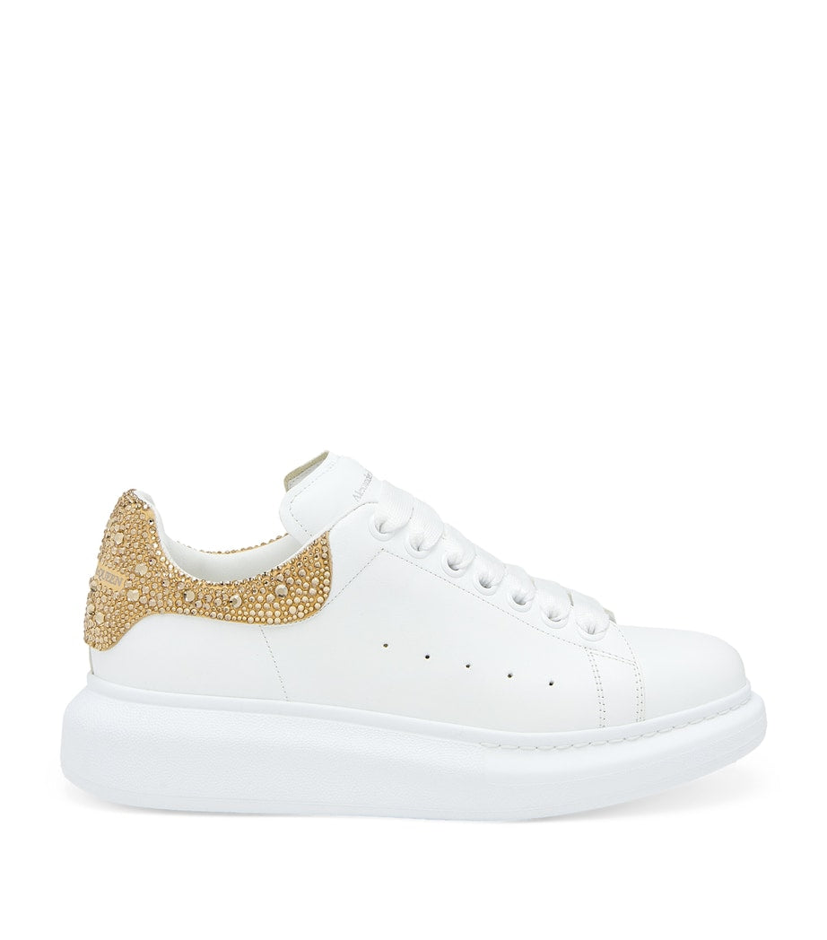 McQueen White Leather Oversized Sneakers
