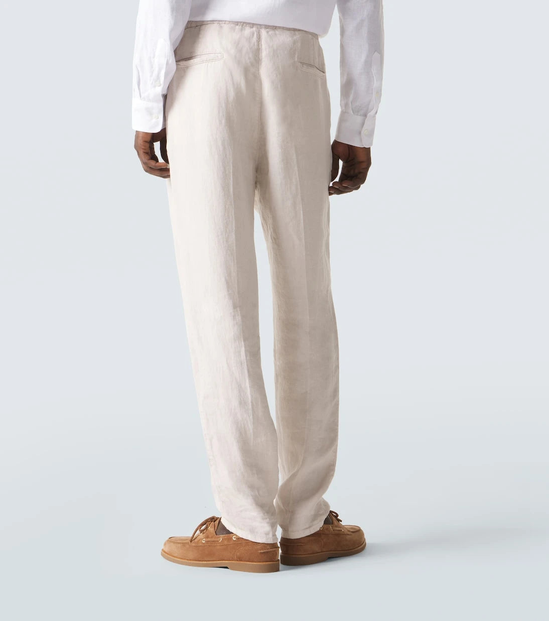 Brunello Cucinelli - Linen tapered pants