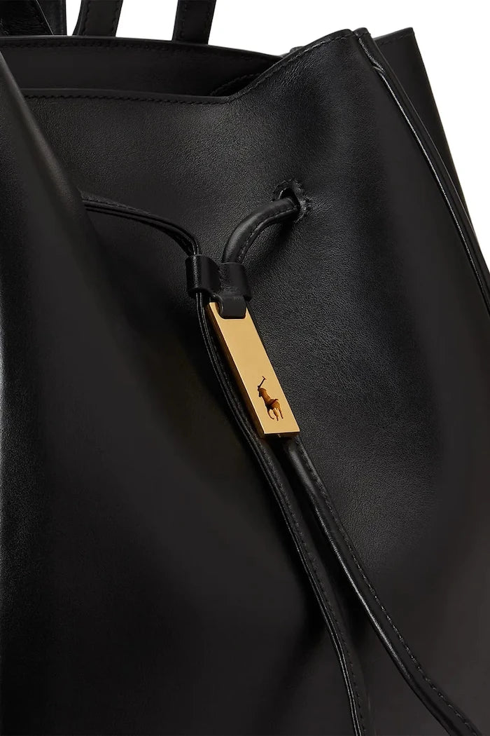 Polo Ralph Lauren kadın deri sırt çantası
