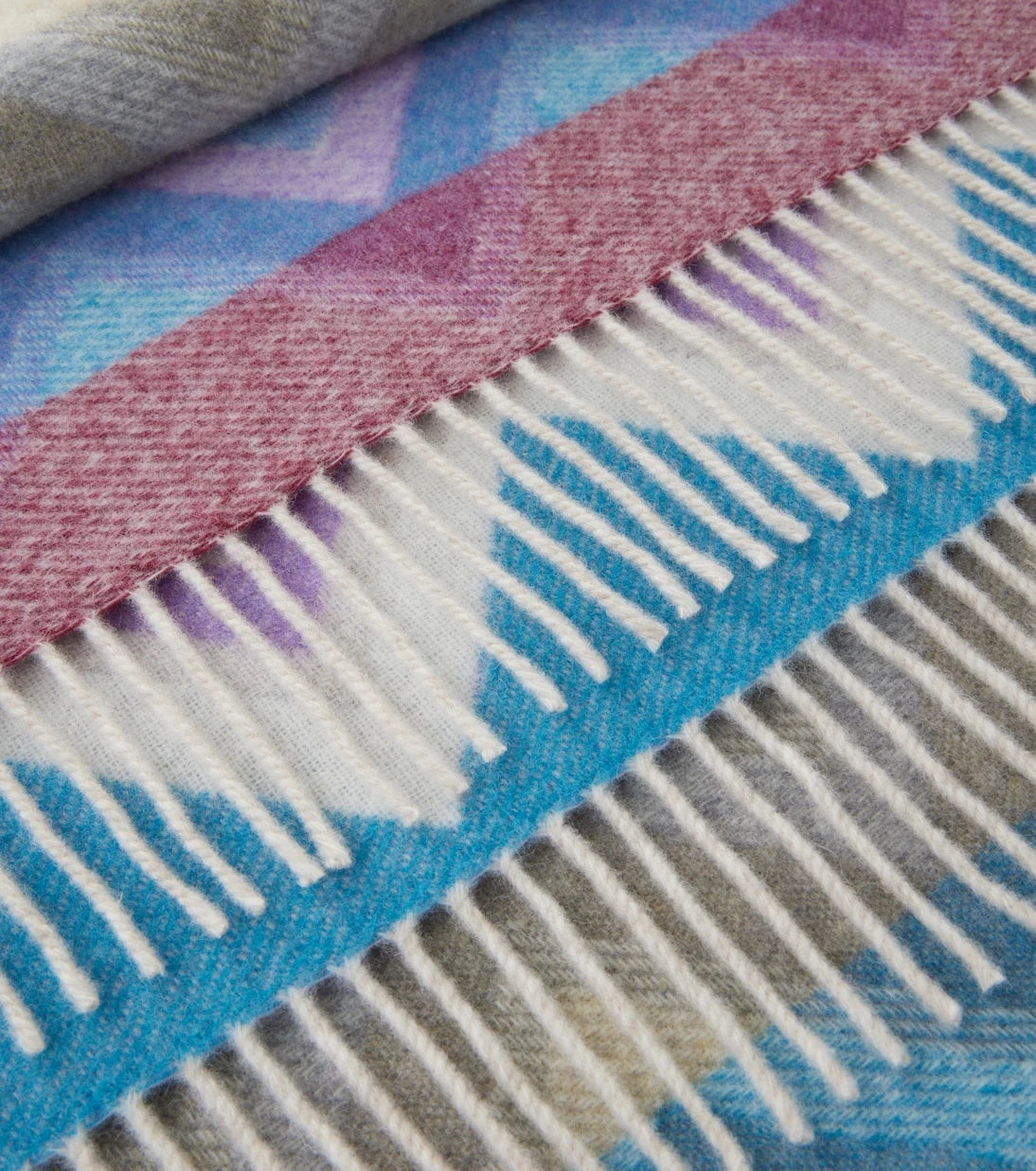 Missoni - بطانية صوف بنقشة الزيكزاك Watamu