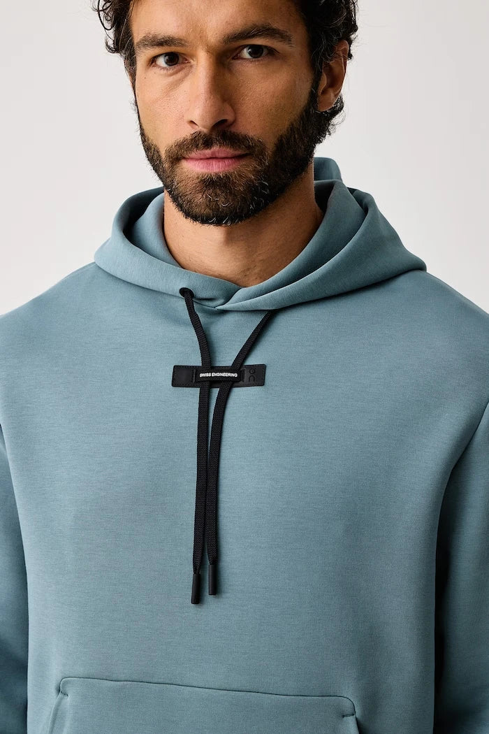 Pamuklu erkek kapüşonlu sweatshirt Focus Tech
