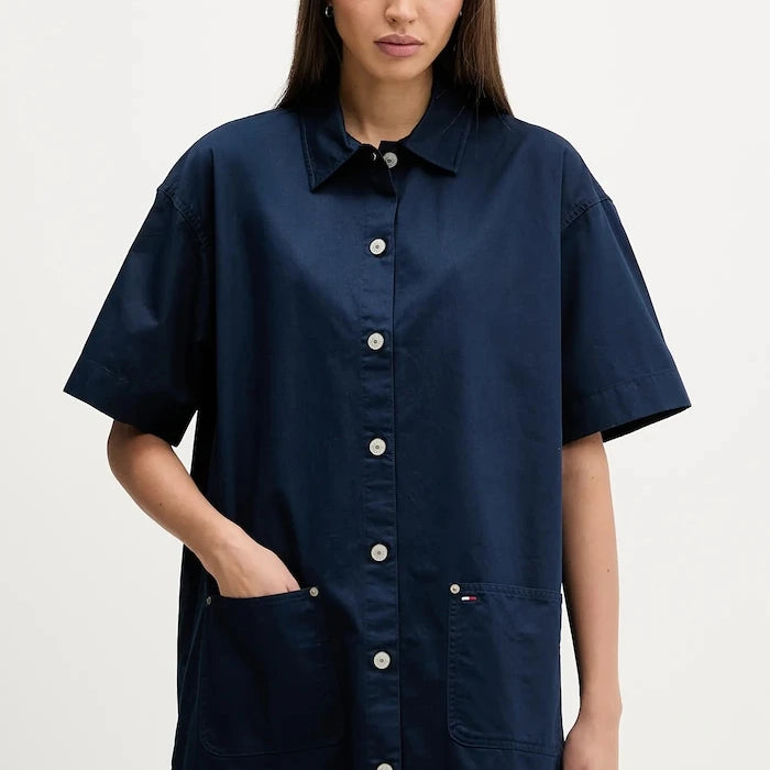 Pamuklu Elbise Tommy Jeans