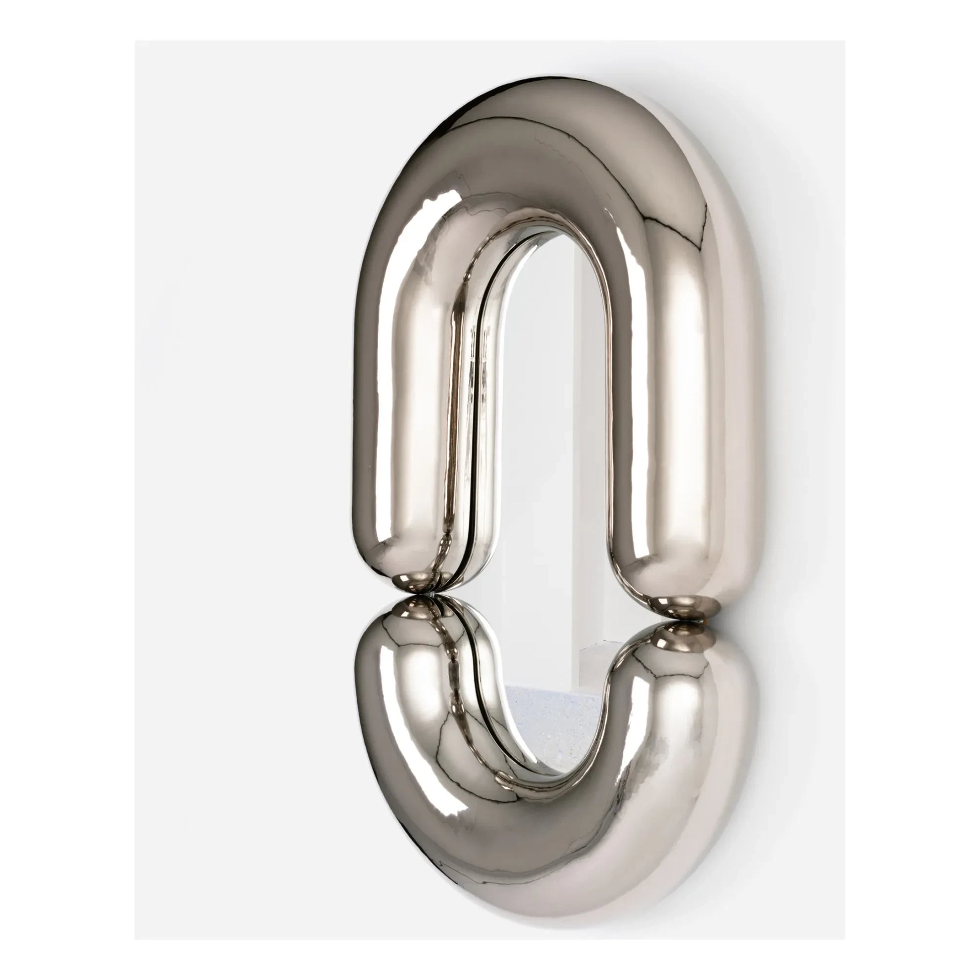 Moustache - Zodiac Mirror - Jean-Baptiste Fastrez | Silver grey