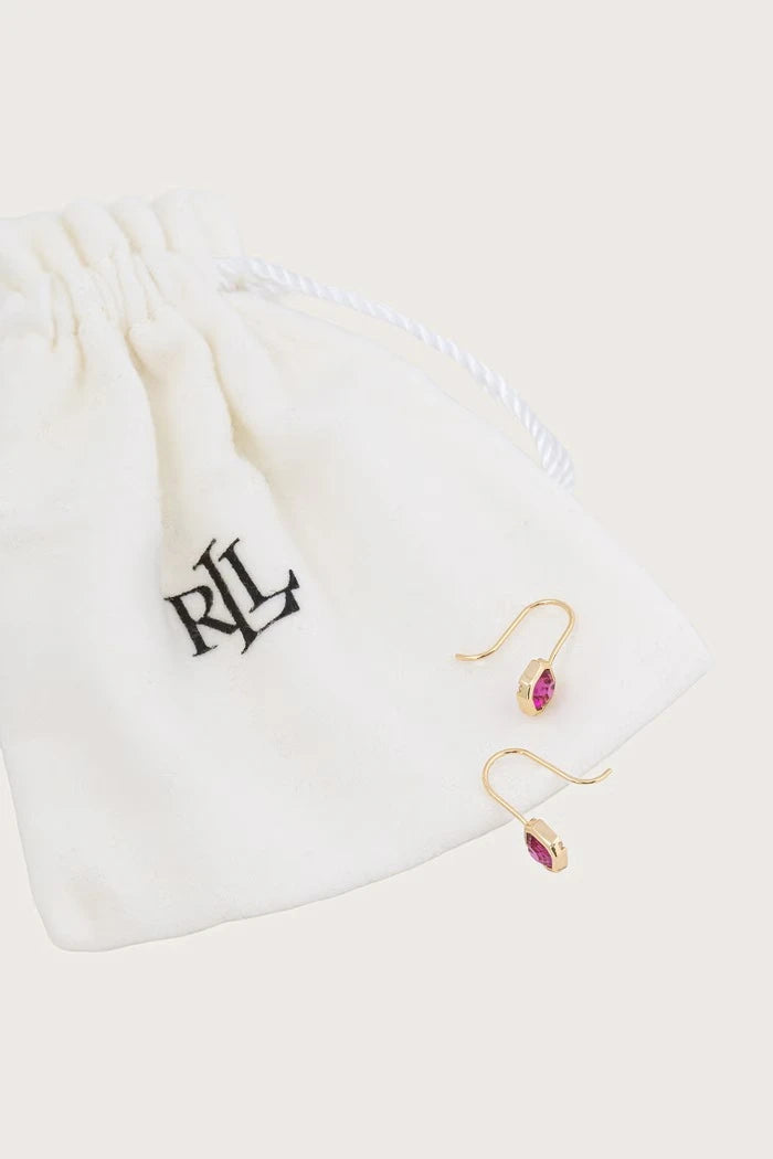 Lauren Ralph Lauren kadın metal küpe