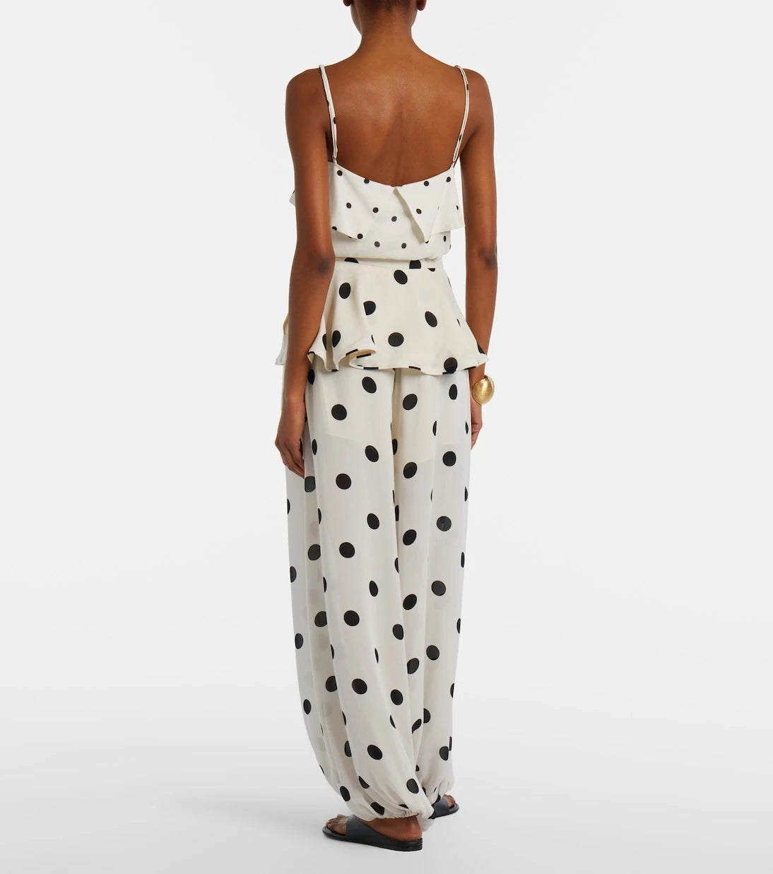 Adriana Degreas - Polka-dot balloon pants