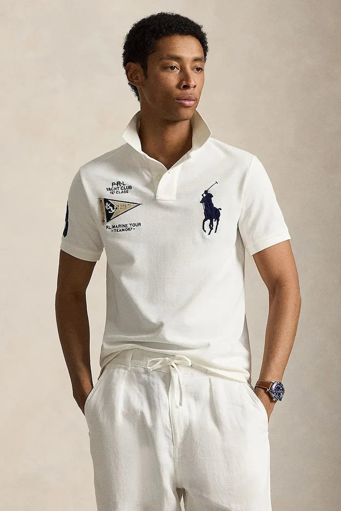 Polo Ralph Lauren тениска с яка мъжка от памук