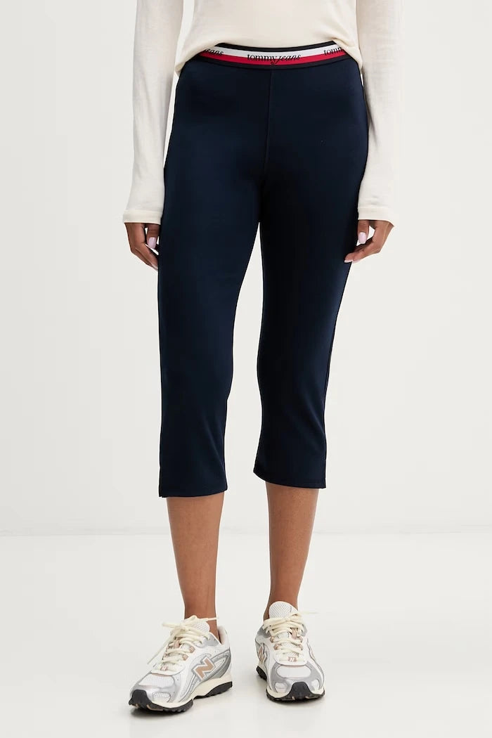 Tommy Jeans клин дамски с вискоза