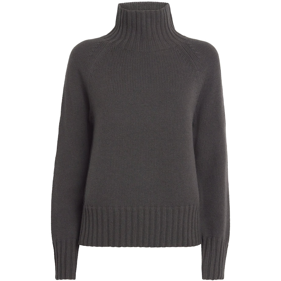 Green Wool-Cashmere Sweater