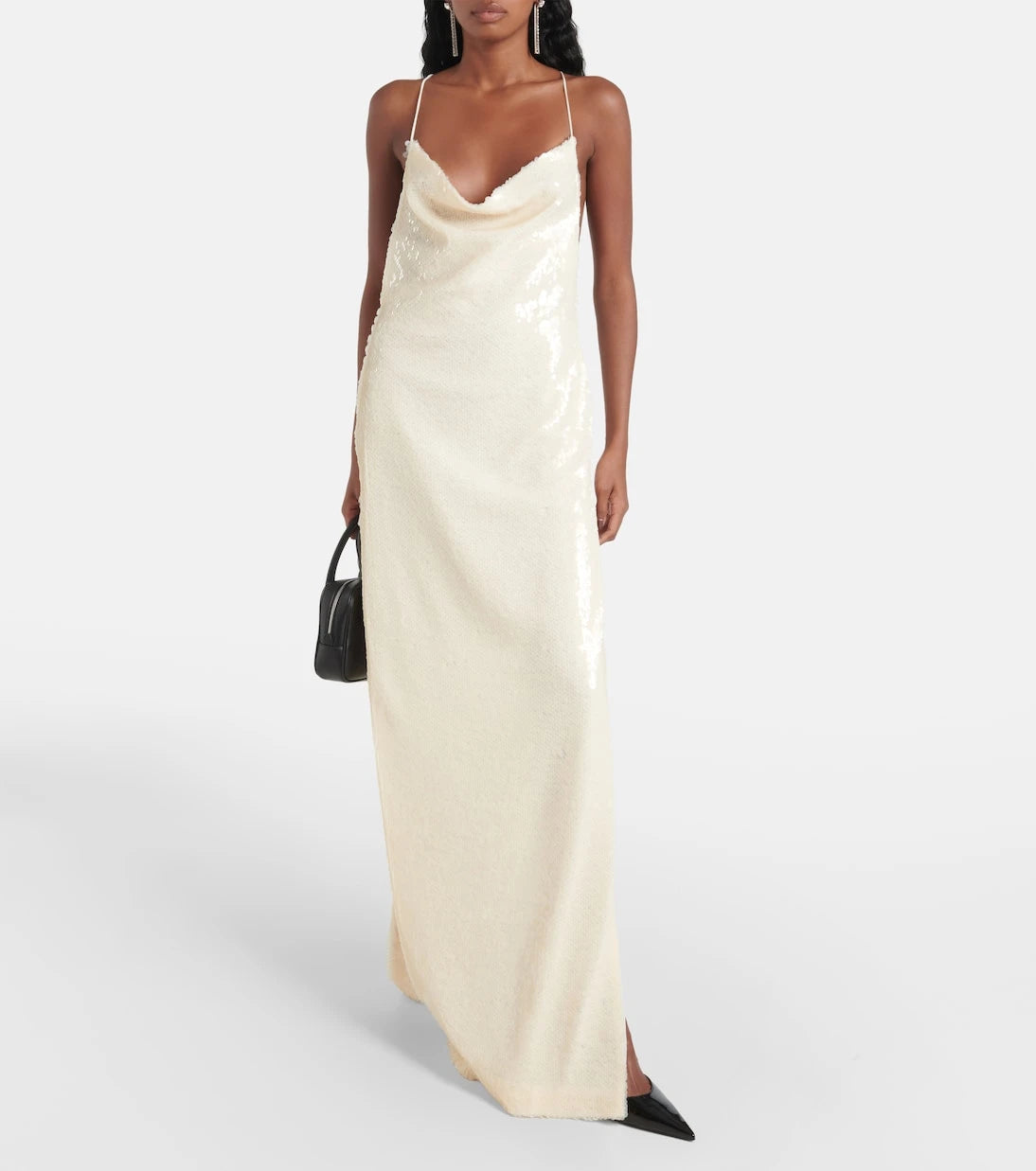 Magda Butrym - Sequined open-back gown