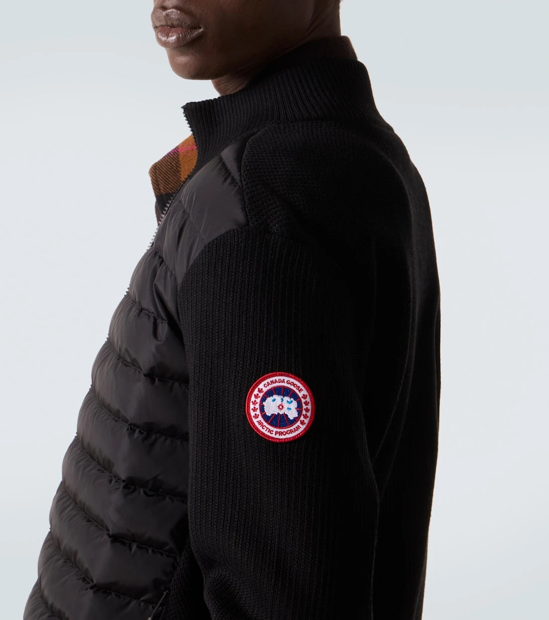 Canada Goose - جاكيت HyBridge المحبوك بالريش
