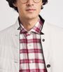 Cotton-Blend Check Shirt