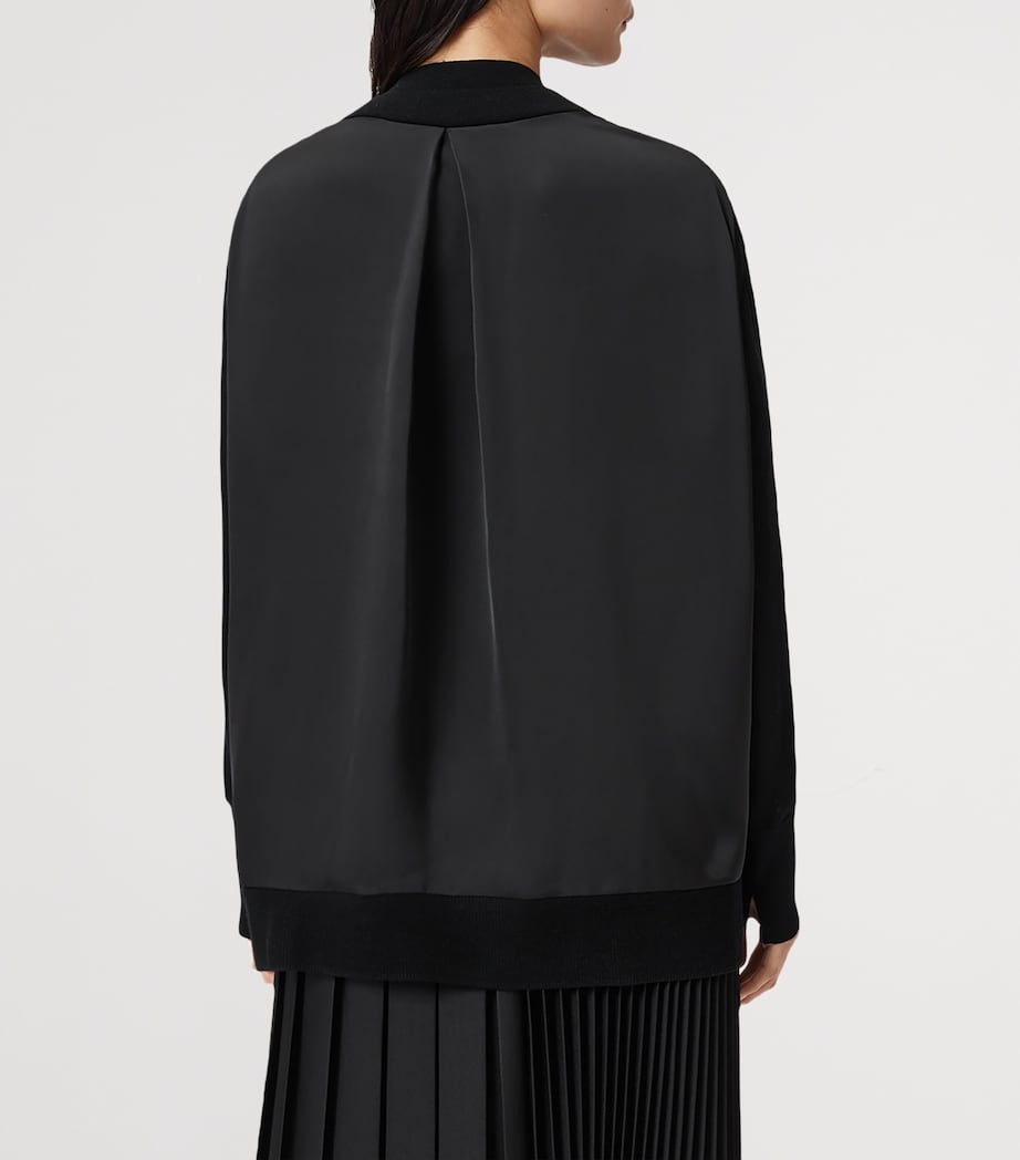 Black Wool Bern Sweater