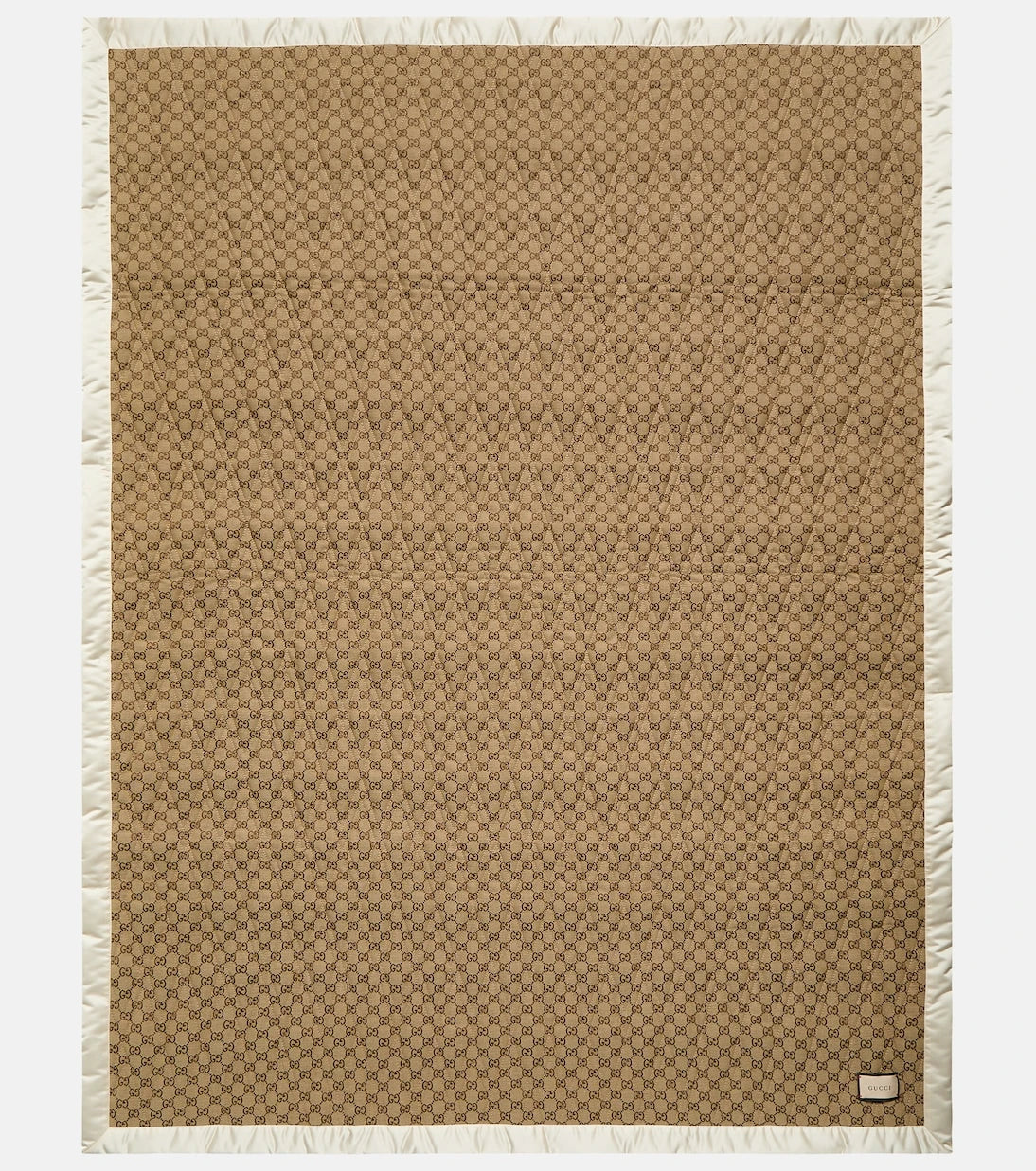 Gucci - GG quilted cotton-blend blanket