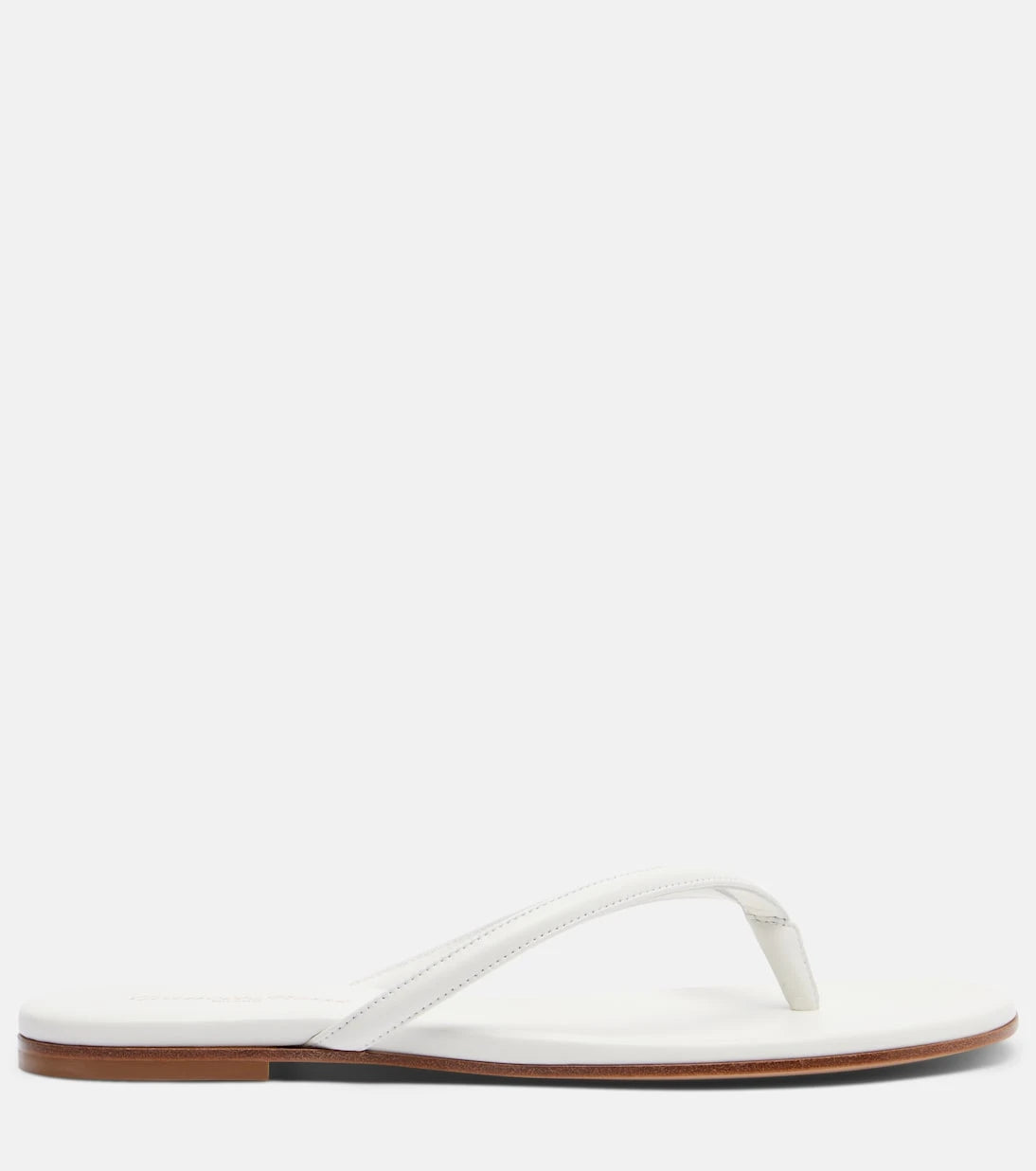 Gianvito Rossi - Leather thong sandals