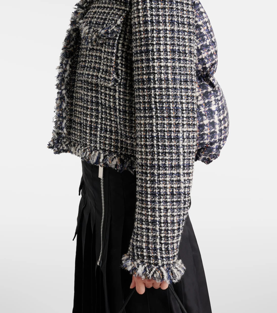 Sacai - Wool-blend tweed jacket