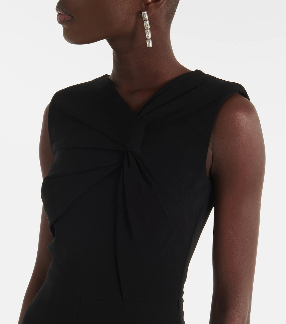 Roland Mouret - Gathered cady midi dress