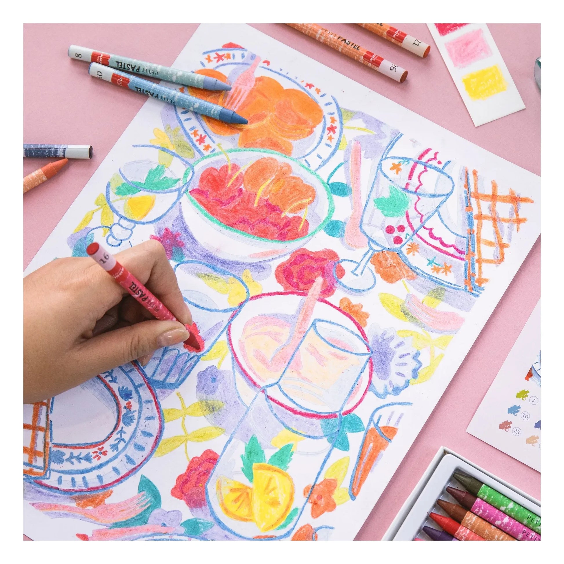 La Petite Épicerie - Pastel kit by number - Comme un Dimanche