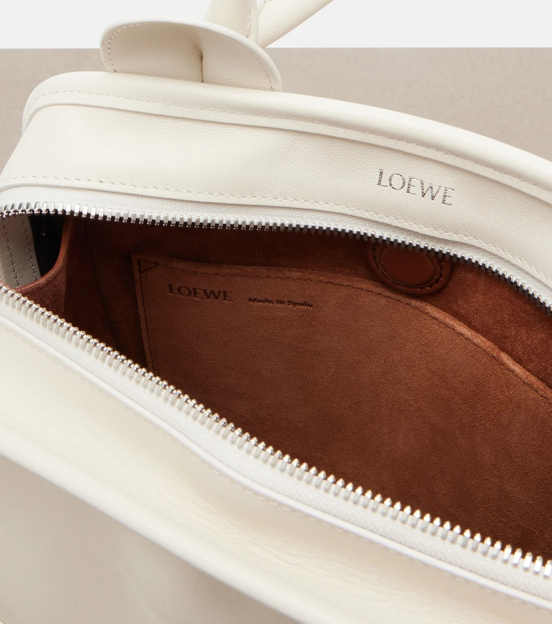 Loewe - Amazona 180 Lion Intarsio Small tote bag