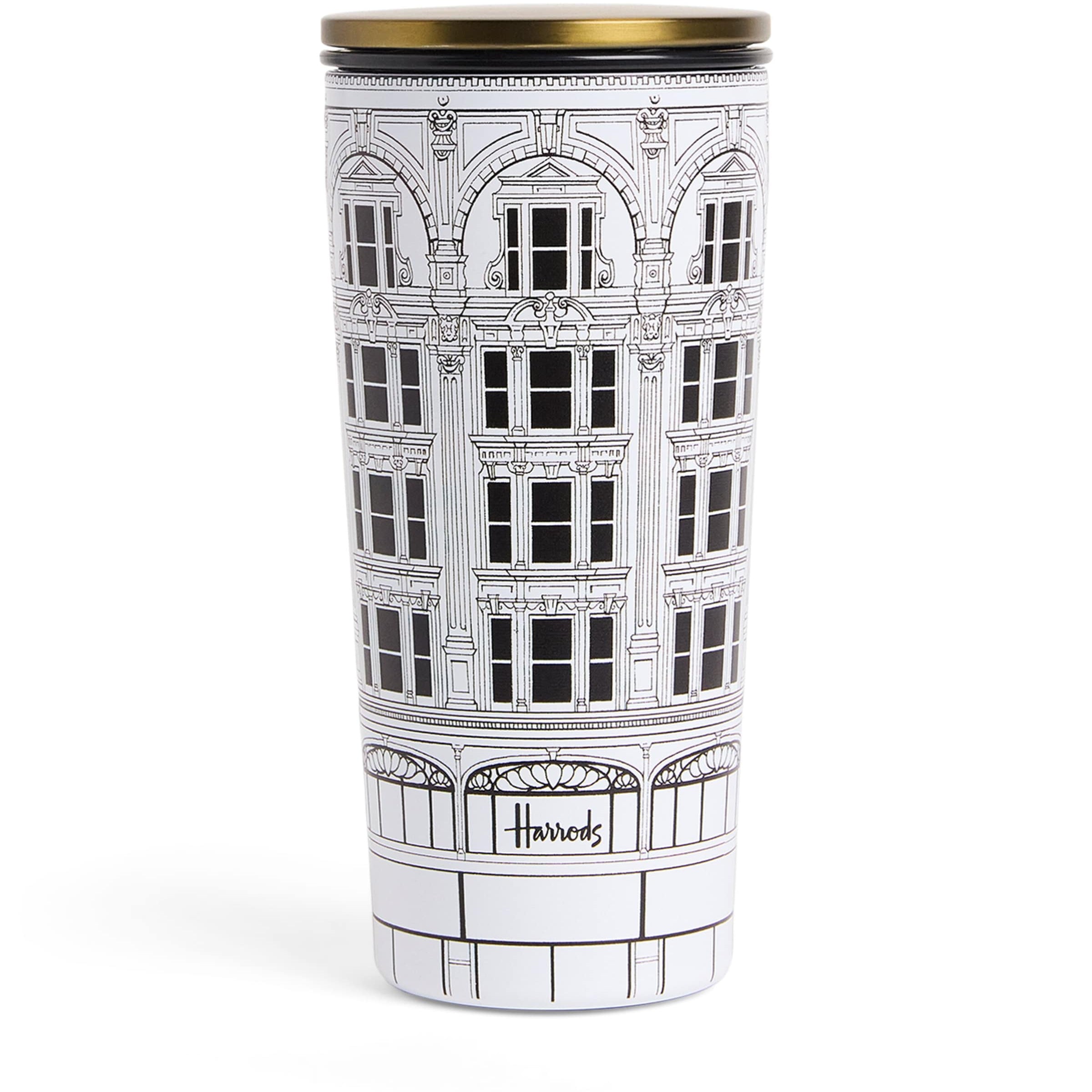 Metal Building Travel Cup
