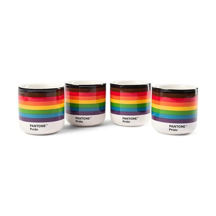 Комплект чаши Pantone 175 ml PRIDE (4 броя)