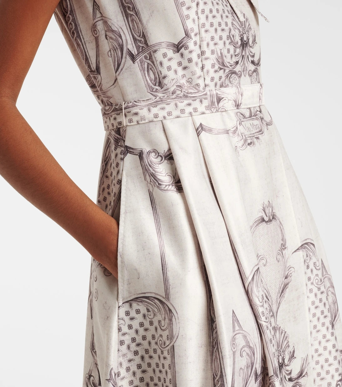 Max Mara - Ambuto printed midi dress