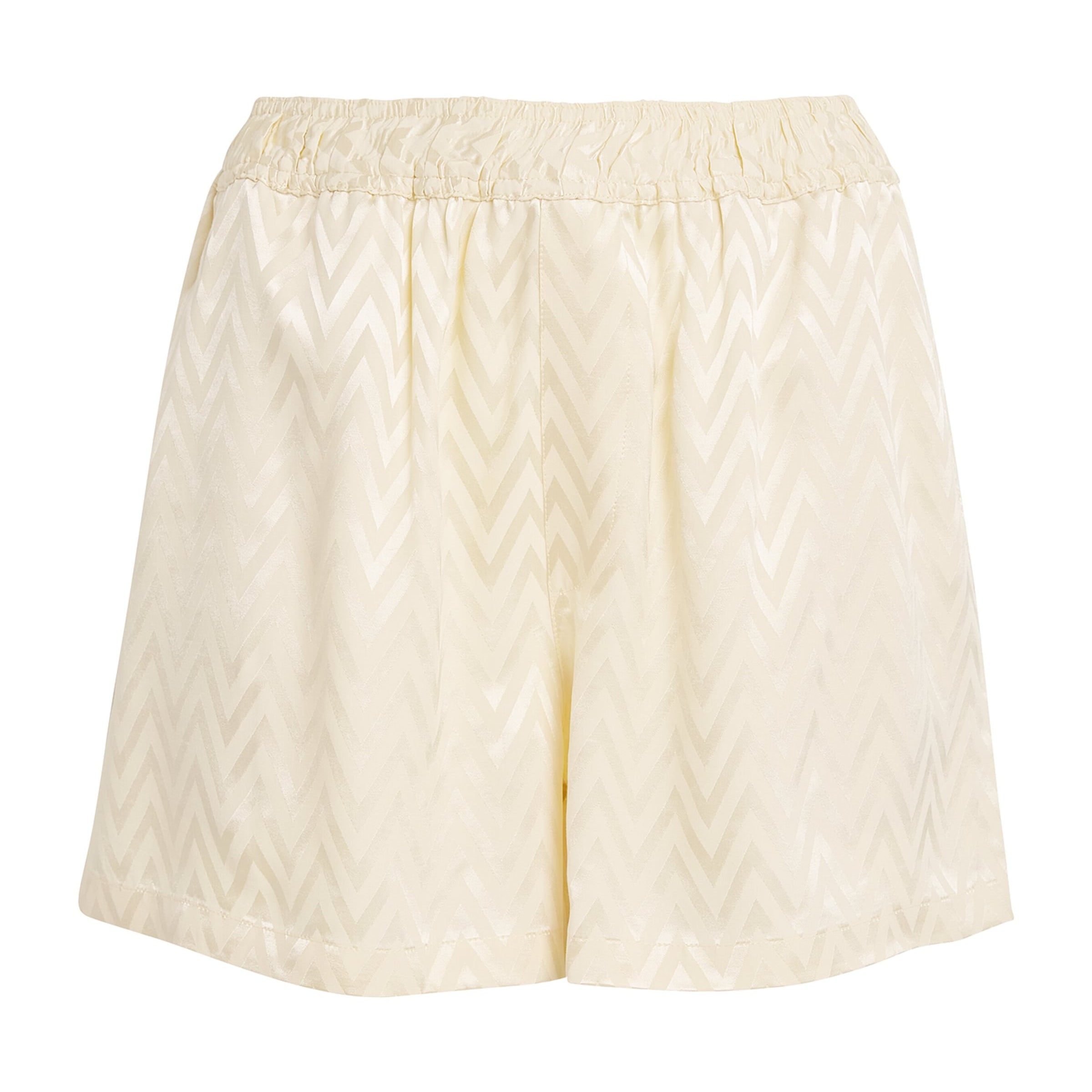 Missoni Beige Zigzag-Jacquard Shorts