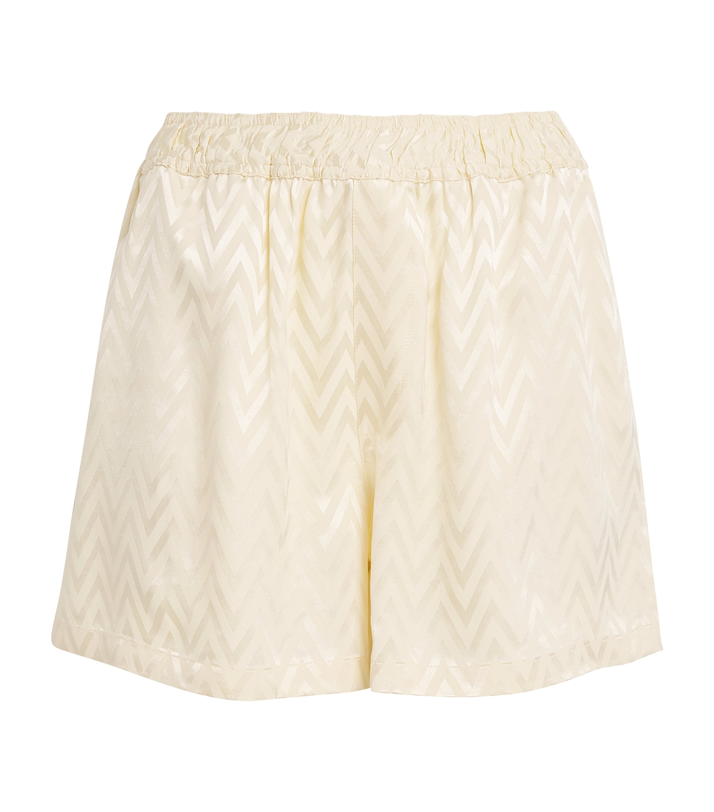 Missoni Beige Zigzag-Jacquard Shorts