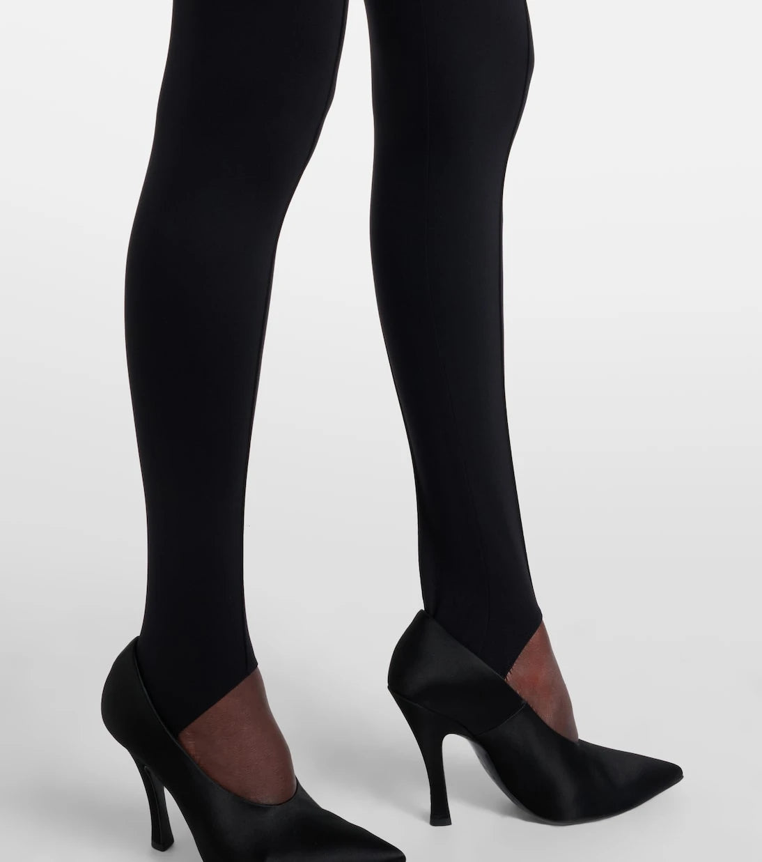 Wardrobe.NYC - High-rise stirrup leggings