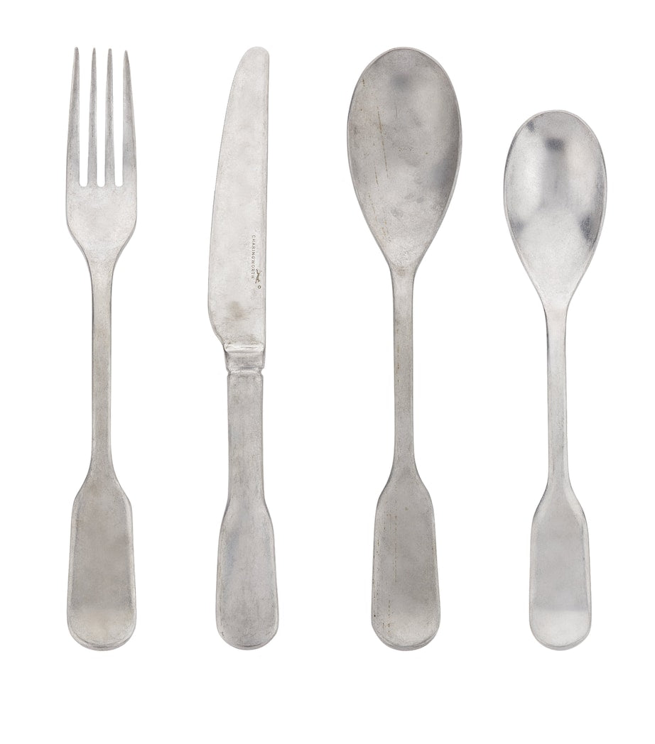 Fiddle Vintage Stainless Steel 24-Piece Cutlery Set