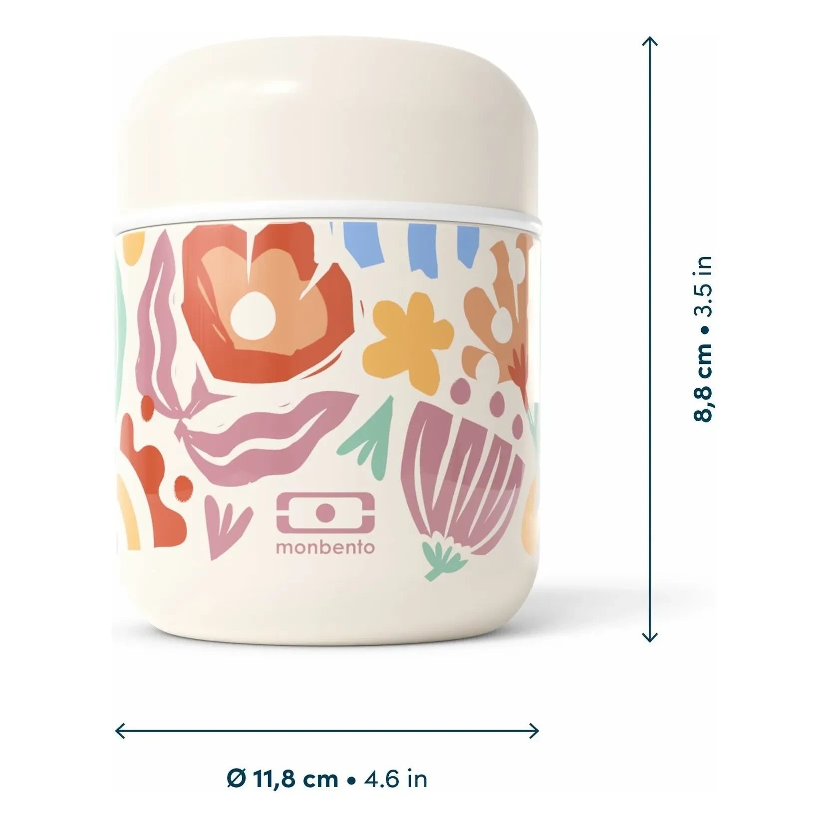 Monbento - Isothermal lunch box Capsule Papercut