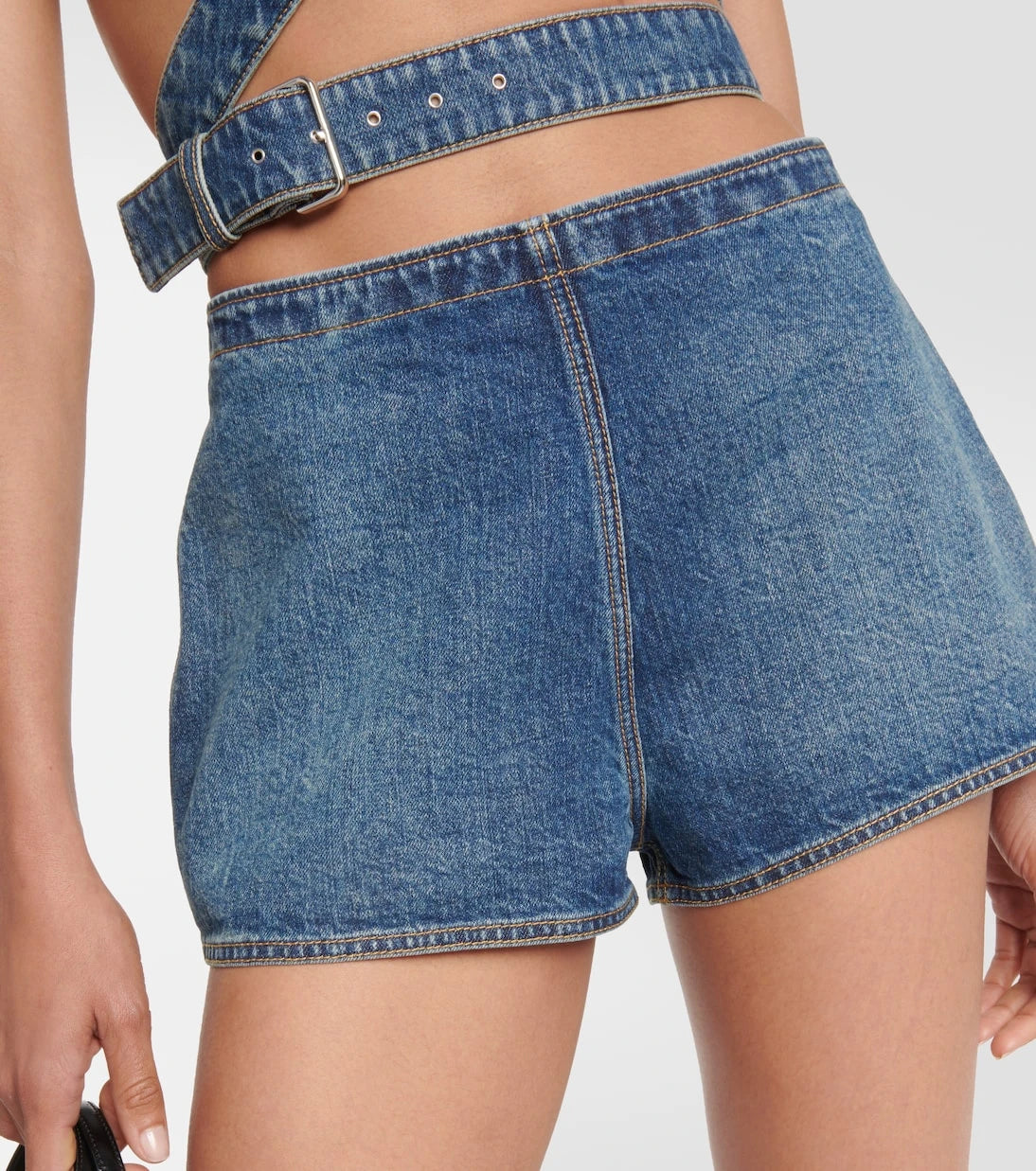 Alaïa - Denim shorts