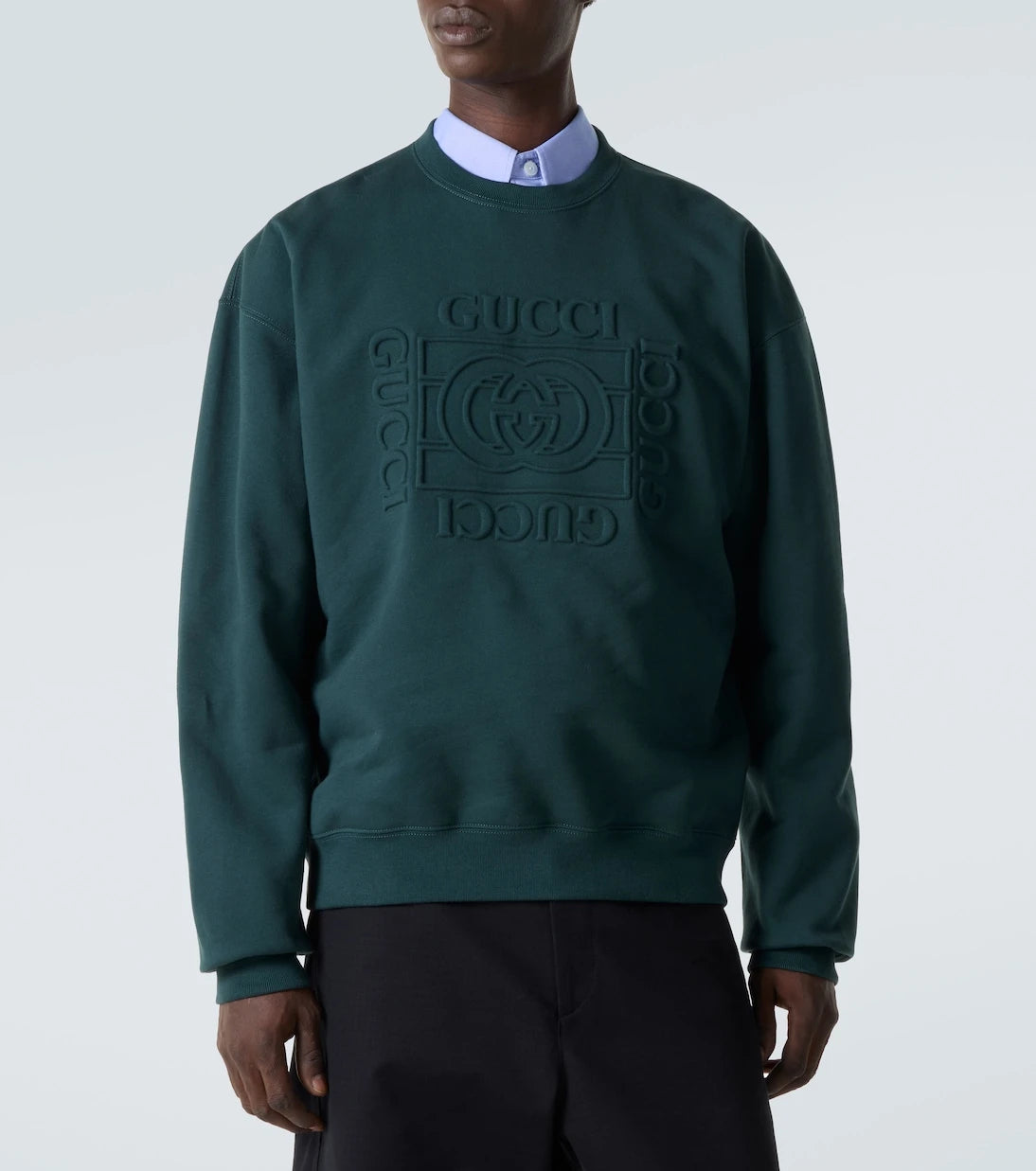 Gucci - Interlocking G pamuklu jarseli sweatshirt