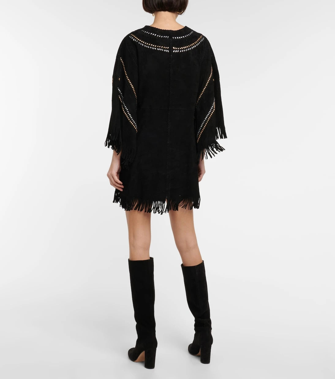 Dodo Bar Or - Fringe-trimmed suede tunic
