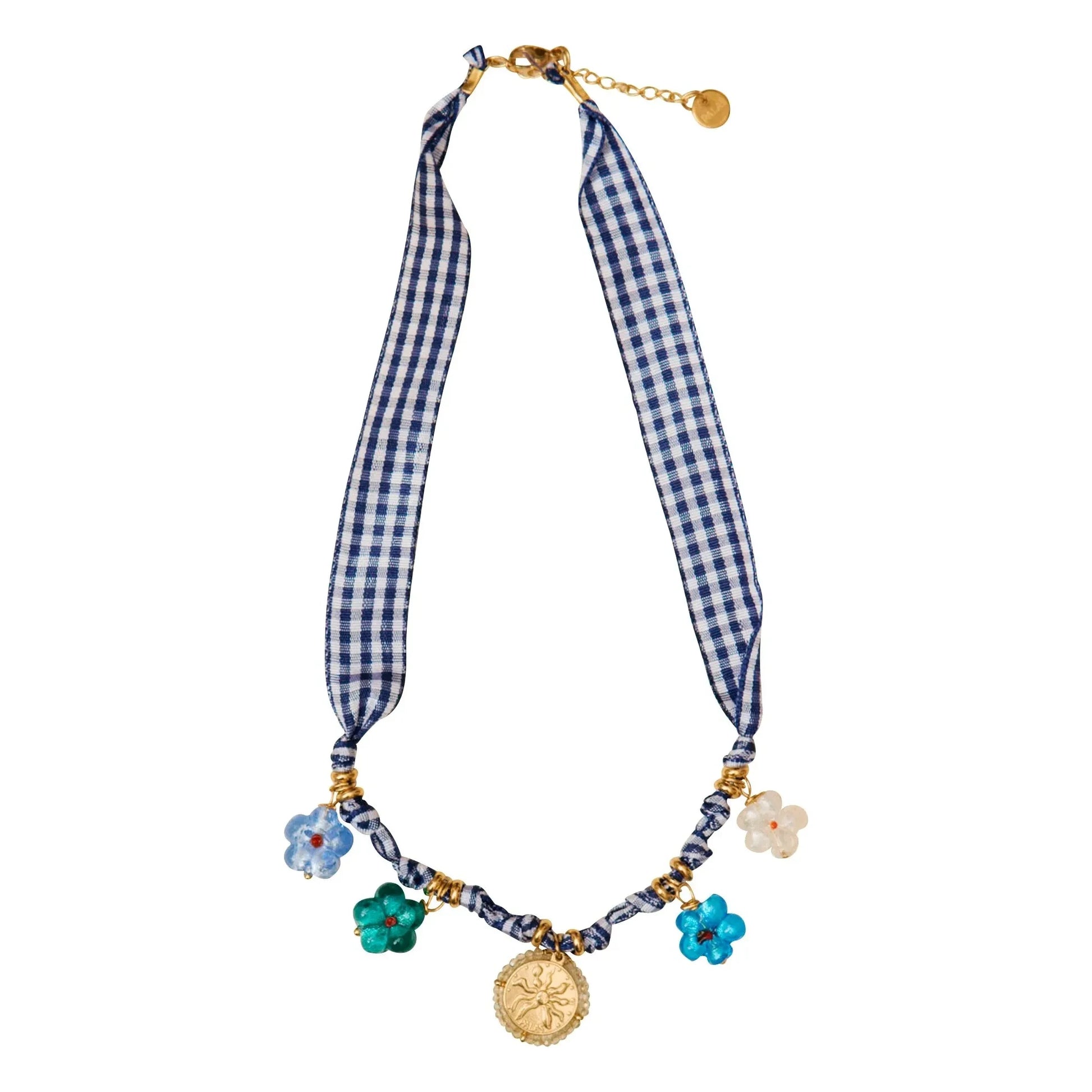 Palas - Picnic necklace | Blue