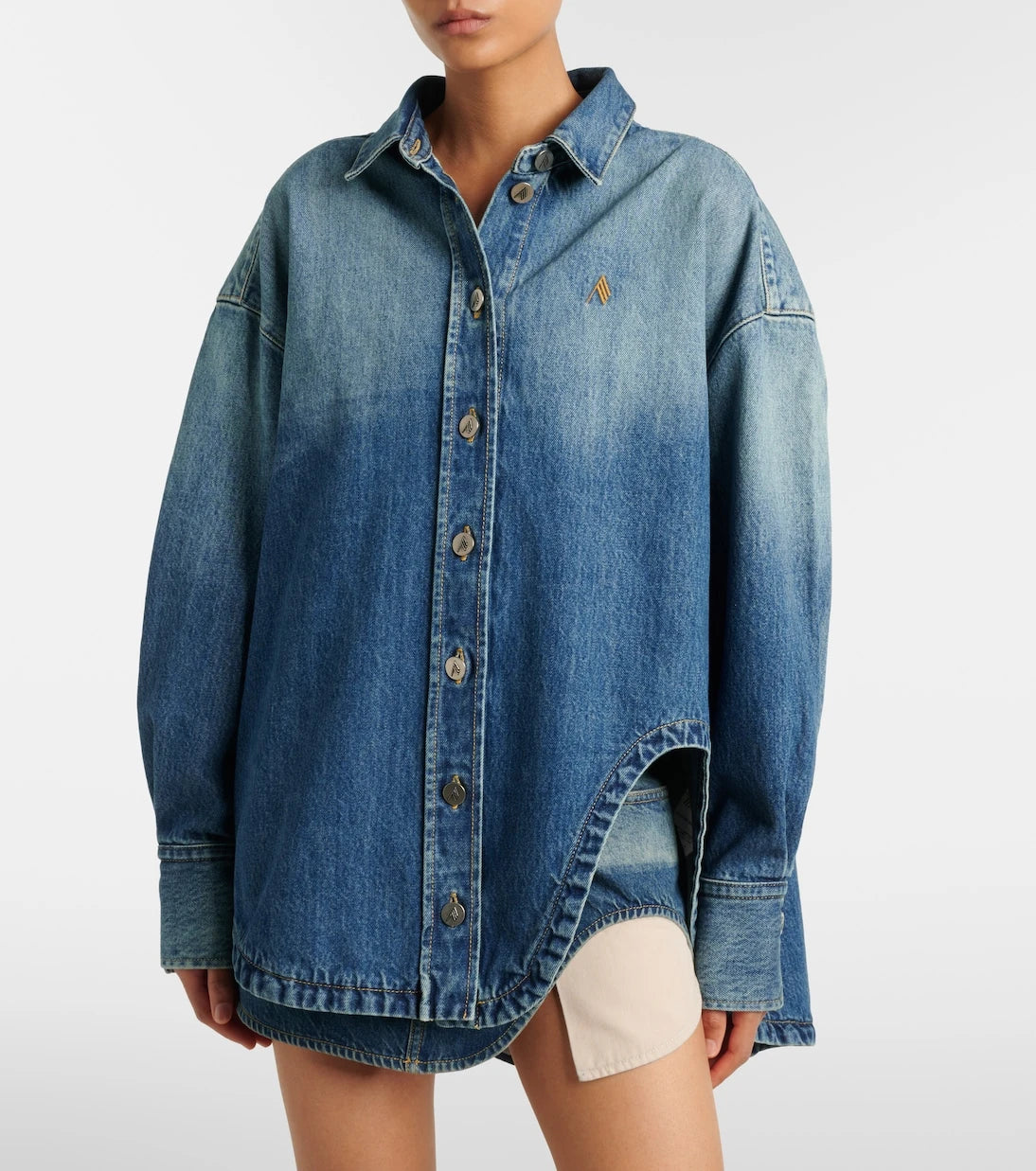 The Attico - Denim shirt