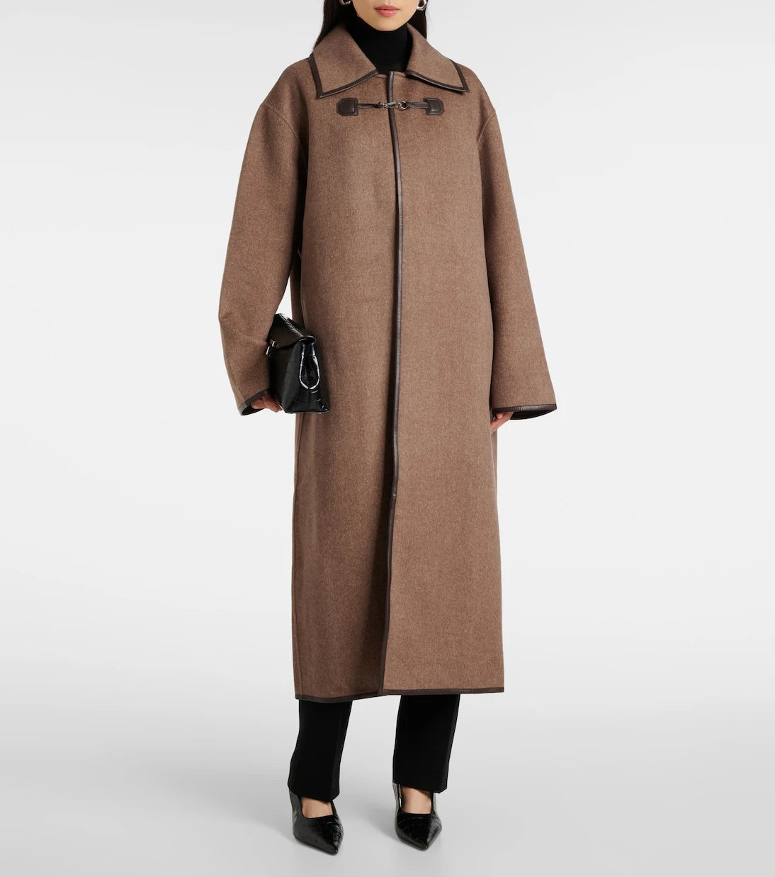 Toteme - Double clasp wool coat
