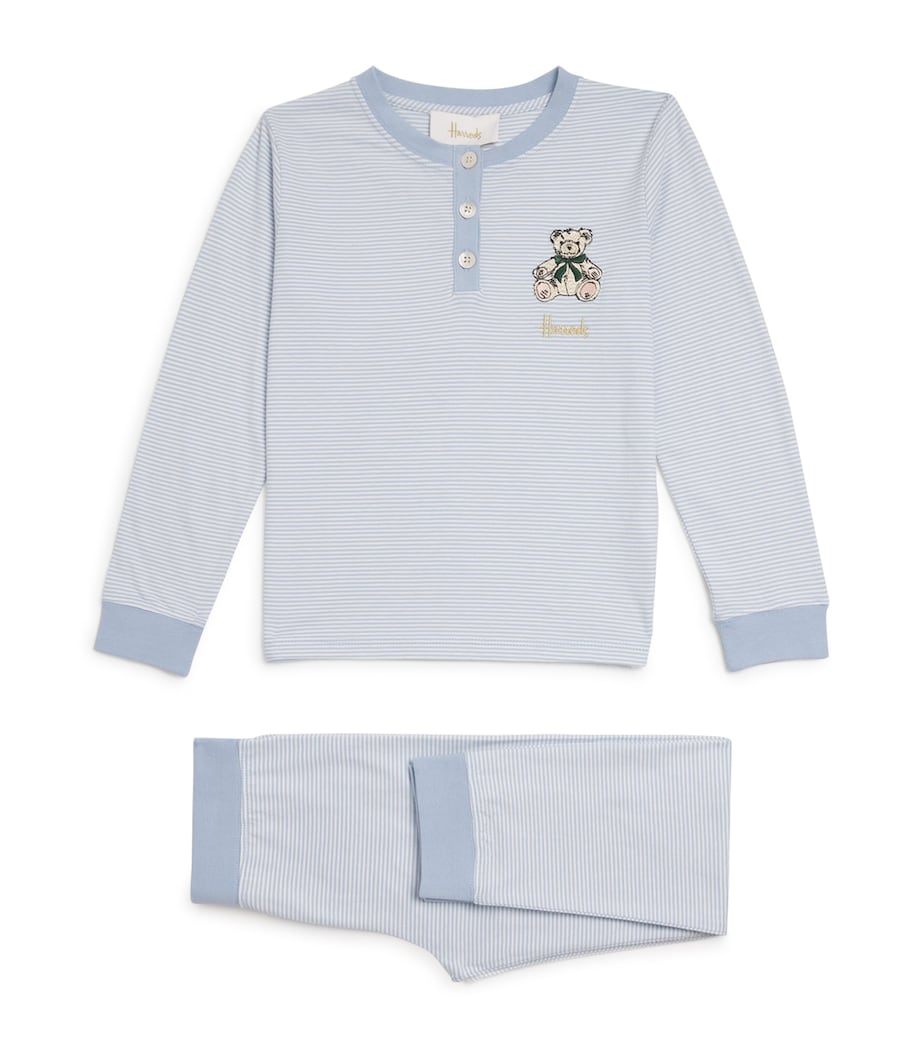 Organic Cotton Jersey Stripe Pyjamas (2-8 Years)