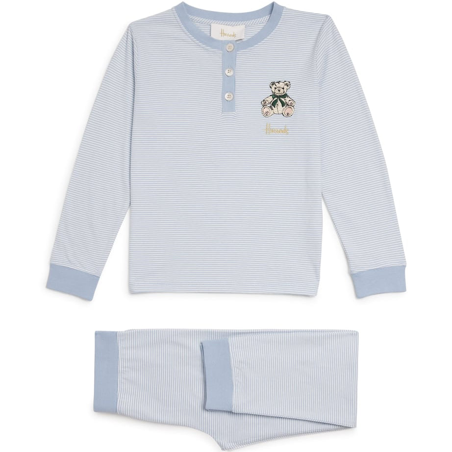 Organic Cotton Jersey Stripe Pyjamas (2-8 Years)
