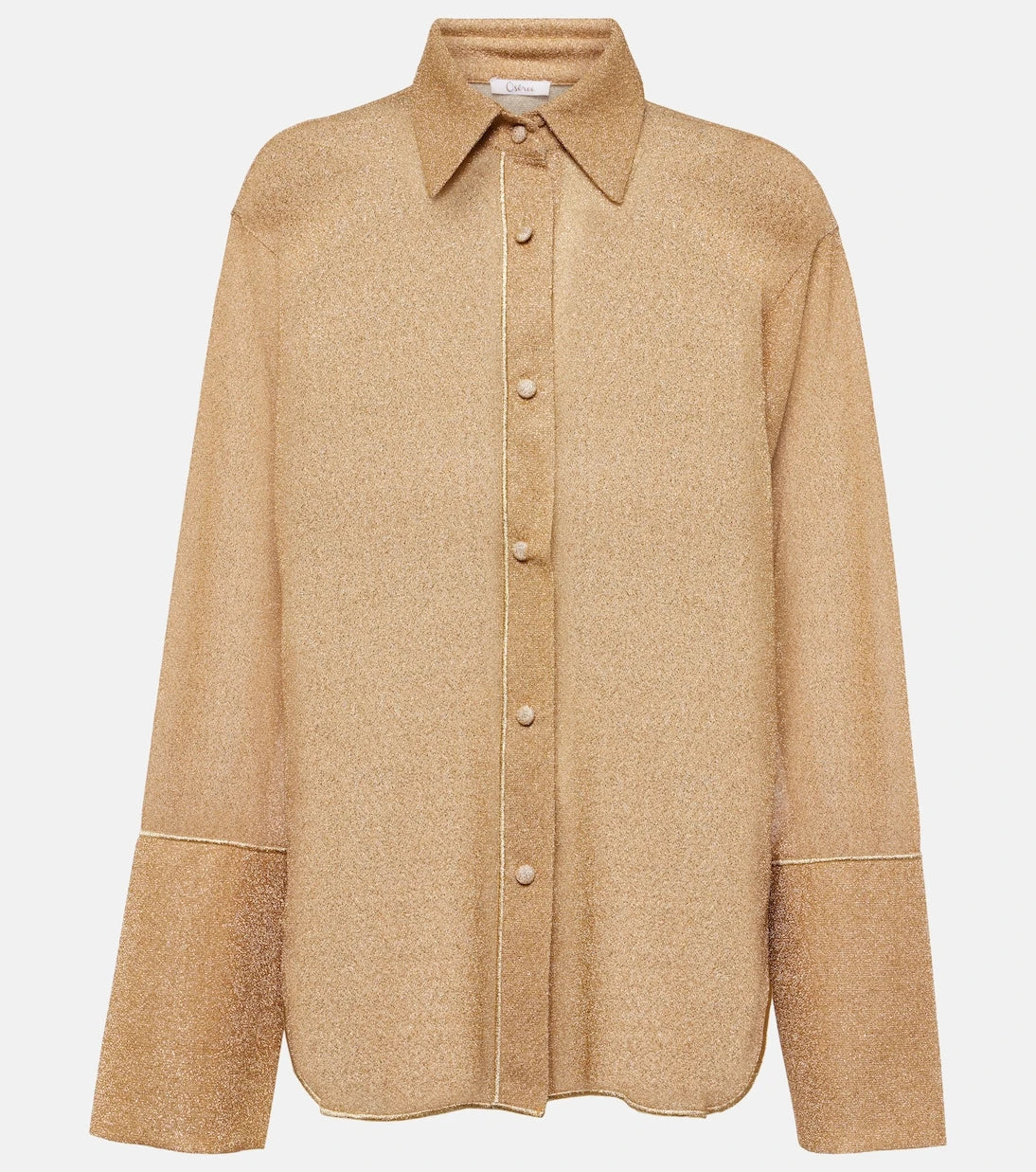 Oséree - Lumière lamé shirt
