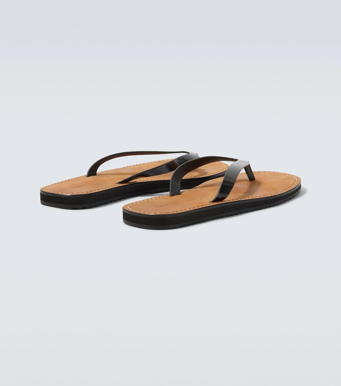 The Row - City leather thong sandals
