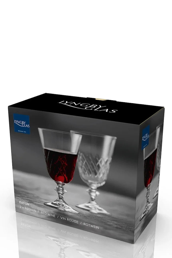 Lyngby Glas Eaton Şarap Bardakları 260 ml (2 Parça)