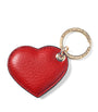 Aspinal Of London Red Leather Heart Keyring