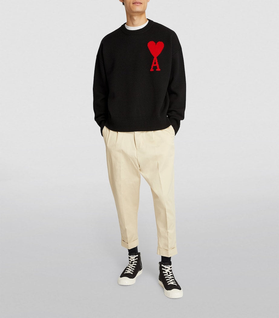 Virgin Wool Ami de Coeur Sweater