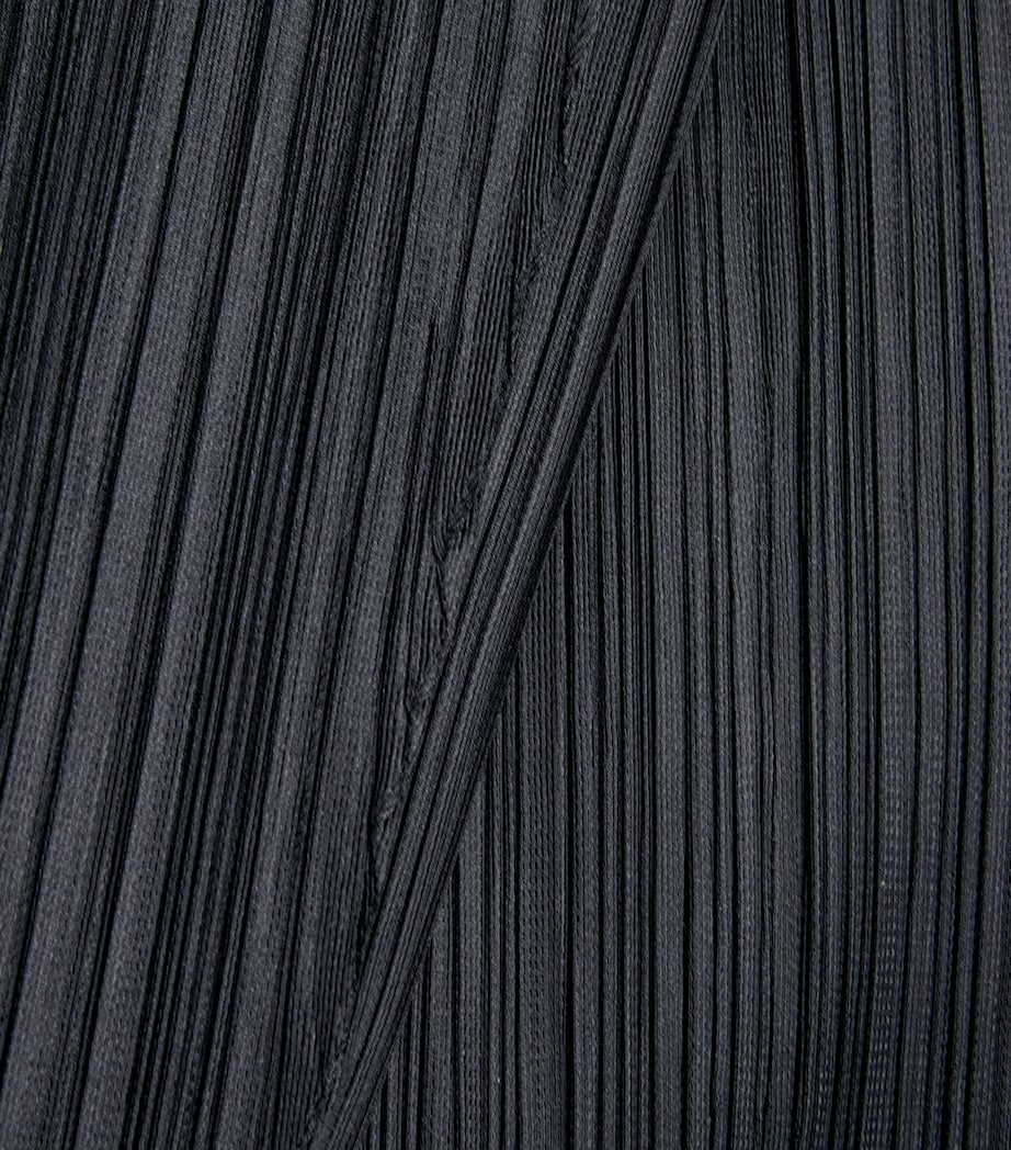 Pleats Please Issey Miyake Black Thicker Bottoms 1 Trousers