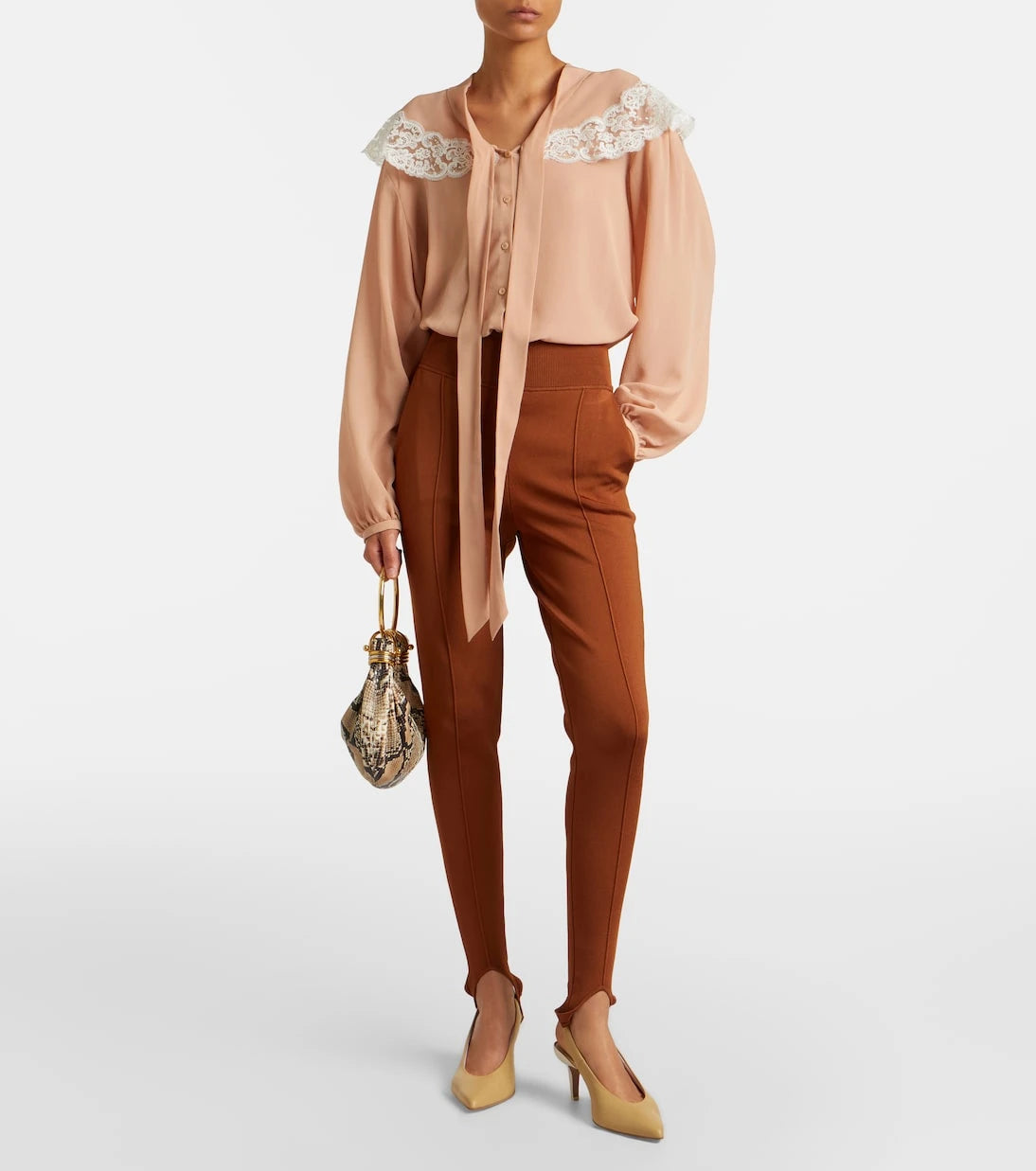 Chloé - Bracelet Small leather top-handle bag